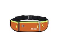 Gürteltasche für Herren und Damen, Sportgürteltasche, Handytasche, Fitnessstudio, Laufen, Handy, Joggen, Laufen, Radfahren, A-Orange, Einheitsgröße