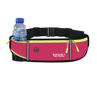 Gürteltasche für Herren und Damen, Sportgürteltasche, Handytasche, Fitnessstudio, Laufen, Handy, Joggen, Laufen, Radfahren, B-Rose Red, Einheitsgröße