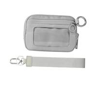 Gürteltasche für Mann und Frau, Münzgeldbörse mit transparentem Fenster, kleine Brusttasche, Handyhalter, Hüfttasche, Kartenhalter, Brust, kurze Geldbörse, wasserabweisend, Gürtelkarte für Unisex