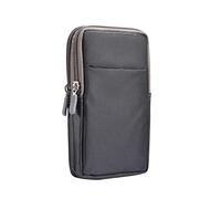 Gürteltasche Handy Kleine Herren, Handy Gürteltasche mit Gütelclip, 6.9" Universal Vertikal Handytasche mit Gürtelschlaufe Bauchtasche Handy Gürtel Holster Brieftasche Geldbörse mit Karabinerhaken