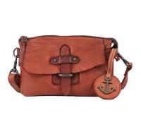 Gürteltasche HARBOUR 2ND "Logan", Damen, Gr. B/H/T: 19cm x 12cm x 8cm, braun (cognac), Rindsleder, Taschen Gürteltasche (87933233-0) cognac