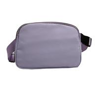 Gürteltasche | Hüfttasche | Hüfttasche aus Nylon | Lässige Lauftasche für Frauen und Männer | Leichte und wasserdichte Hüfttasche | Sporttasche für Handy, Schlüssel und Geldbörse, Lavendel, Refer to