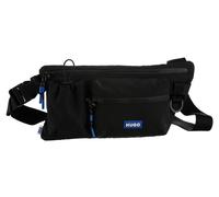 Gürteltasche HUGO BLUE "Vytal R_Beltbag", Herren, Gr. B/H/T: 36cm x 19cm x 4cm, schwarz, Textil, Taschen Gürteltasche, Herren Bauchtasche, Brusttasche, Schultertasche (25387809-0) schwarz