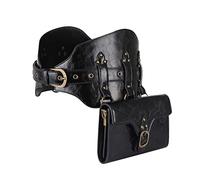 Gürteltasche im Vintage-/Gothic-/Retro-/Steampunk-Stil, Gürteltasche, Geldbörse, Reisen, Wandern, Sport, Steampunk-Packungen für Damen