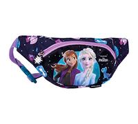 Gürteltasche Kinder Bauchtasche Tasche Taillentasche für Mädchen Jungen Hüfttasche mit verstellbarem Gürtel für Urlaub Schule Outdoor Party inkl. leuchtender Anhänger (Frozen)