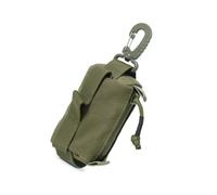 Gürteltasche, Mehrzwecktasche, Schlüsselanhänger, Reißverschluss, Münzgeldbörse, kleine Aufbewahrungstasche für Outdoor, Camping, Wandern, Gürteltasche, Münzbörse, kleine Werkzeugtasche