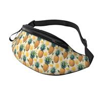 Gürteltasche mit Ananas-Druck, für Damen und Herren, Sport-Hüfttasche, Gürteltasche für Reisen, Wandern, Laufen