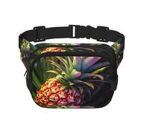 Gürteltasche mit Ananas-Zitat für Damen und Herren, mit verstellbarem Gurt, für Reisen, Wandern, Radfahren