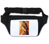 Gürteltasche mit Aufschrift "Amazing Blonde Girl", Sängerin, Künstler, Pop-Star, Kultur, Musik, Song, Weiß