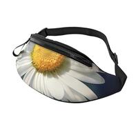 Gürteltasche mit Gänseblümchen-Motiv für Damen und Herren, modische Hüfttasche, Reise-Crossbody-Tasche mit verstellbarem Riemen, überall Gürteltasche, wasserdichte Brusttasche, Radsport, Bauchtasche