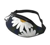 Gürteltasche mit Gänseblümchen-Motiv für Herren und Damen, modisch, zum Laufen, wasserdicht, Crossbody-Tasche mit verstellbarem Riemen, Sport-Hüfttasche für Reisen