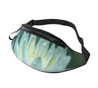 Gürteltasche mit Libelle mit Seerose für Herren und Damen, modisch, zum Laufen, wasserdicht, Crossbody-Tasche mit verstellbarem Riemen, Sport-Hüfttasche für Reisen