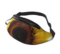 Gürteltasche mit Sonnenblumen-Motiv für Herren und Damen, modisch, zum Laufen, wasserdicht, Crossbody-Tasche mit verstellbarem Riemen, Sport-Hüfttasche für Reisen