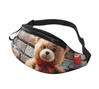 Gürteltasche mit süßem Bär, Valentinstagsgeschenk, für Herren und Damen, leicht, verstellbar, modische Hüfttasche für Reisen, Wandern, Laufen