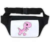 Gürteltasche mit süßem Dinosaurier-Motiv, Weiß