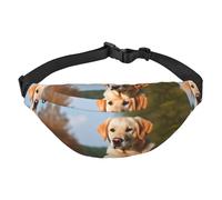 Gürteltasche mit süßem Labrador-Hund, für Männer und Frauen, modische Hüfttasche, überall Crossbody-Tasche, Geldbörse, Hüfttasche mit verstellbarem Riemen, wasserdichte Brusttasche für Reisen,