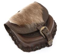 Gürteltasche mit Wildpelz auf der Klappe