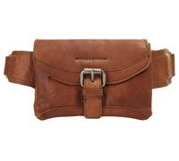 Gürteltasche SPIKES & SPARROW, Gr. B/H/T: 19cm x 13cm x 5cm onesize, braun (cognac), Leder, vintage, Taschen Gürteltasche, echt Leder (19502931-0) cognac