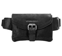 Gürteltasche SPIKES & SPARROW, Gr. B/H/T: 19cm x 13cm x 5cm onesize, schwarz, Leder, Taschen Gürteltasche, echt Leder (28768644-0) schwarz