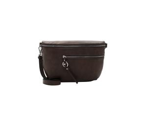Gürteltasche TAMARIS "Gürteltasche TAS Nele", Damen, Gr. B/H/T: 23cm x 20cm x 7cm 0, braun (braun 200), Polyester, Taschen Gürteltasche (31628346-0) braun 200