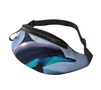 Gürteltasche, verstellbare Hüfttasche, Delfin, Crossbody-Tasche, Gürteltasche für Damen und Herren