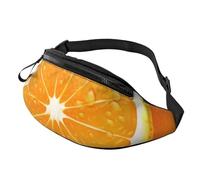 Gürteltasche, verstellbare Hüfttasche, frische Orangenfrucht, Crossbody-Tasche, Gürteltasche für Damen und Herren