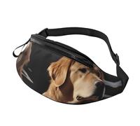 Gürteltasche, verstellbare Hüfttasche, Golden Retriever, Crossbody-Tasche, Gürteltasche für Damen und Herren