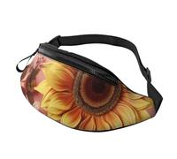 Gürteltasche, verstellbare Hüfttasche, große Sonnenblumen-Umhängetasche, Gürteltasche für Damen und Herren