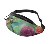 Gürteltasche, verstellbare Hüfttasche, Libelle, Garten, Frühling, Crossbody-Tasche, Gürteltasche für Damen und Herren
