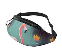 Gürteltasche, verstellbare Hüfttasche, lustiger Flamingo, Crossbody-Tasche, Gürteltasche für Männer und Frauen