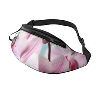 Gürteltasche, verstellbare Hüfttasche, Orchidee, Blume, Schmetterling, weich, frisch, Frühling, Crossbody-Tasche, Gürteltasche für Damen und Herren