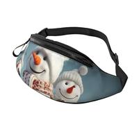 Gürteltasche, verstellbare Hüfttasche, Schneemann, Crossbody-Tasche, Gürteltasche für Damen und Herren