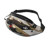 Gürteltasche, verstellbare Hüfttasche, Weltkrieg, Flugzeug, Crossbody-Tasche, Gürteltasche für Männer und Frauen