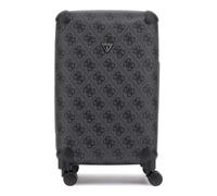 Guess Trolley Berta Maxi 4G 4-Rollen Polyurethan Anthrazit 39 x 64 x 28 cm Damen