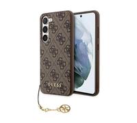Guess 4G Charms Hülle - Galaxy A55 Braun