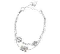 GUESS 4G Light Charms & 4G Bracelet S Rhodium