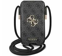 Guess 6,7 Zoll Tasche GUPHL4GMGGR grau 4G Big Metal Logo