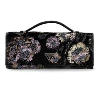 GUESS Abendtasche Umhängetasche Tasmin Top Handle Clutch Black Multi schwarz