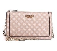 GUESS Abey Multi Compartment Xbody Light Rose Logo