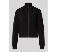 Guess Activewear Sweatjacke aus Scuba in Black, Größe M