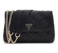 Guess Schultertasche Adelasia – Lederimitat, 4G-Logo, schwarz – Damen