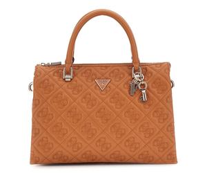 GUESS Adelasia Multi Comp Satchel Caramel