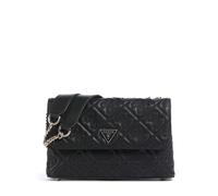 Guess Adelasia Schultertasche schwarz, Lederimitat, Damen