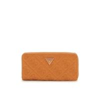 Guess Adelasia SLG Zip Around Wallet L Caramel