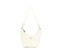 GUESS Adelasia Top Zip Shoulder Bag Cream White