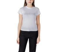 Guess Aktives Weißes Baumwoll-T-Shirt S