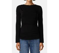 GUESS Alanis Ls Knit Top Jet Black A996 Größe: XS | Blusen Outlet | Damen | Schwarz