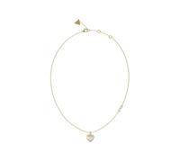 Guess AMAMI Damen-Halskette, talla unica, Edelstahl, Kristalle