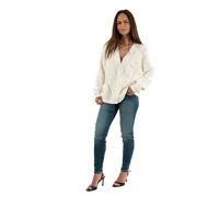 GUESS Amelia G1o6 Dove White Strickjacken Jeans Spitze, weiß, XS
