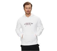 Guess Kapuzenpullover American Tradition – Regular Fit – Reines Weiß – XL